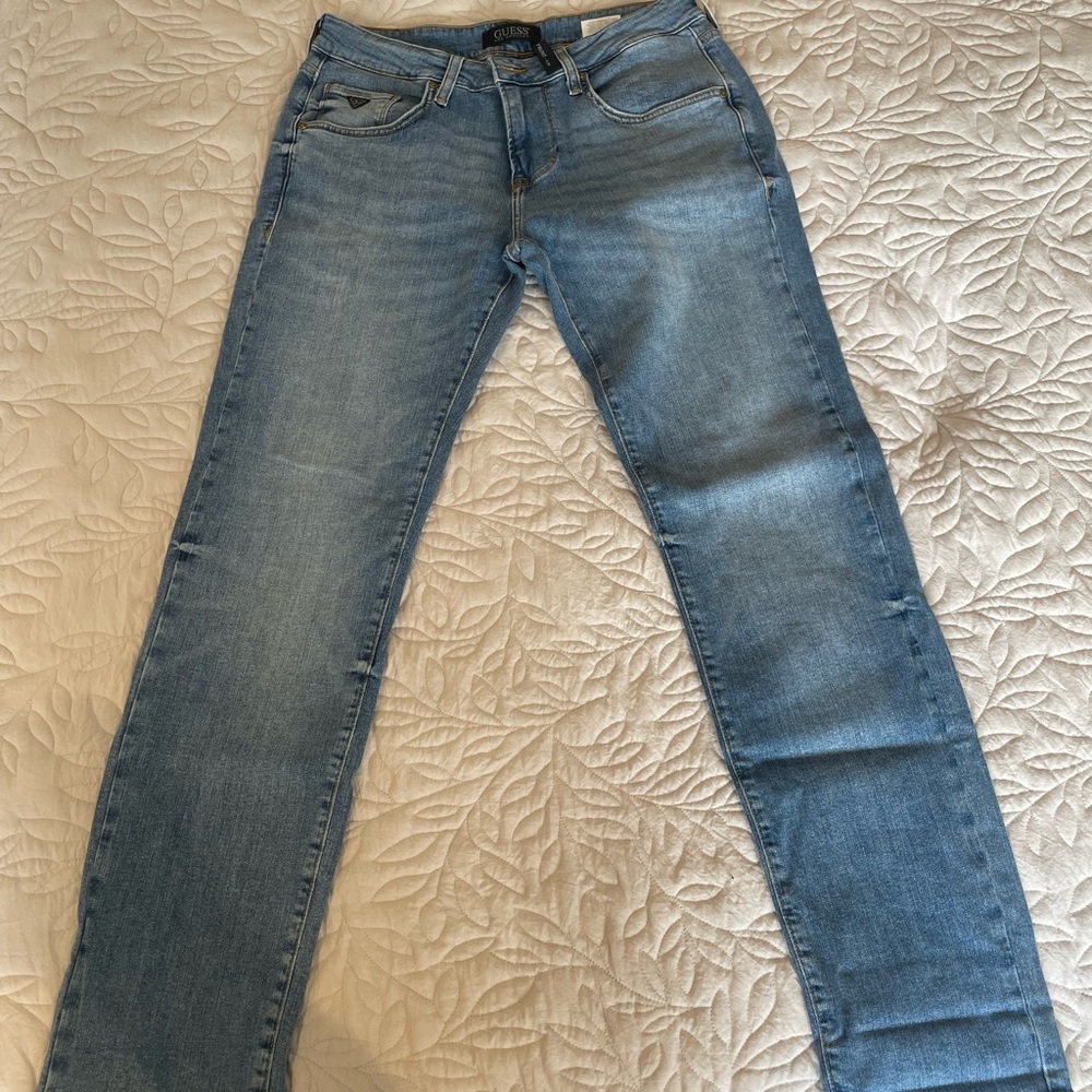 Guess Light Blue Slim Men Jeans